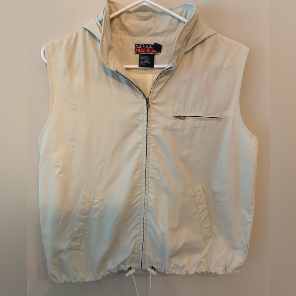 MAC & JAC Cream Hooded Vest & Utility Skirt - Picture 2 of 13